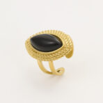 Stainless Steel Gold-Plated Rings New Waterproof - 图片 5