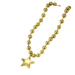 Five-Pointed Star Heart Stainless Steel Necklace for Jewelry - 图片 5