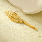 Ocean Jewelry Sea Shell Starfish Hair Pins Stainless Steel Hair Clips Women - 图片 4