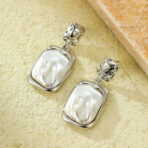 Stainless Steel Drop Earrings for Women Jewelry - 图片 4