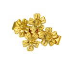 Steel 18K Gold Pearl Hairpin Hair Ornament Female Clip Press Clip - 图片 5