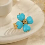 Stainless Steel Rings Set PVD 18K Gold Plated Rings for Women - 图片 3