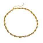 18K Gold Plated Stainless Steel Ladies Modern - 图片 5