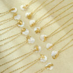 Hot Selling Statement Gold Stainless Steel Pendant Necklace Women for Necklace Jewelry - 图片 3